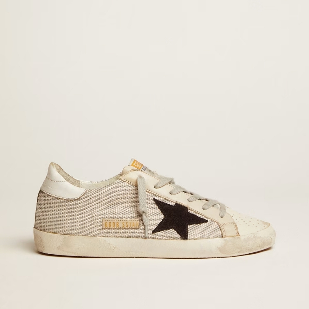 Golden Goose superstar leather & mesh size 39
